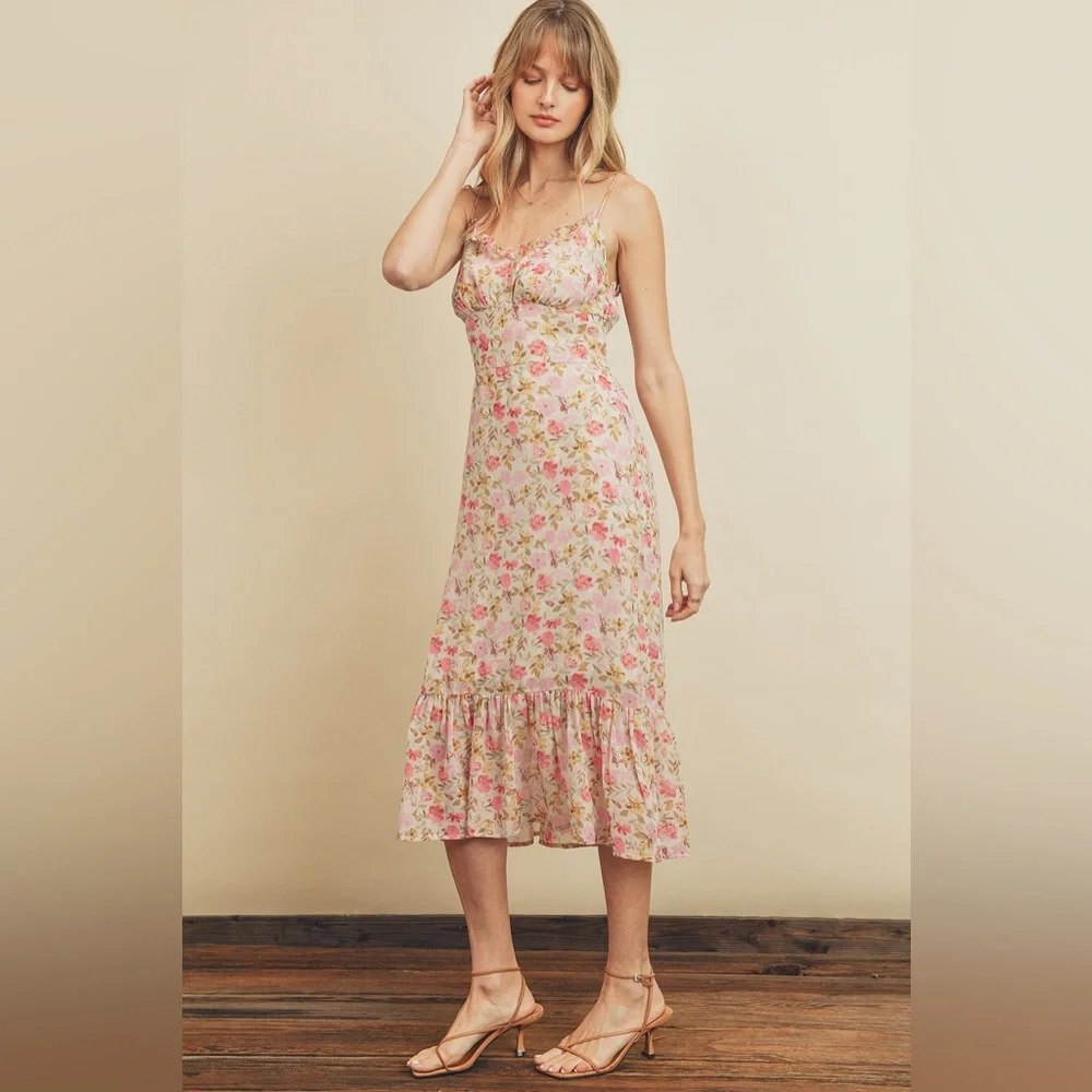 Fine Romance Midi Dress - Picture 2 of 4